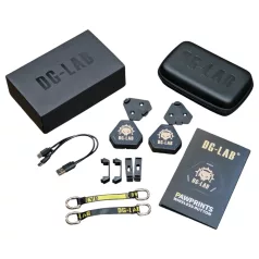   DG-LAB PawPrints - безжичен сензорен бутон (черен) - 2 бр.