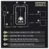 DG-LAB - електроден разклонител от гнездо 2,5 mm към 2 mm (черен)