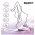 Bouncy Bliss Classic - надуваема възглавница с вибратор - лилава