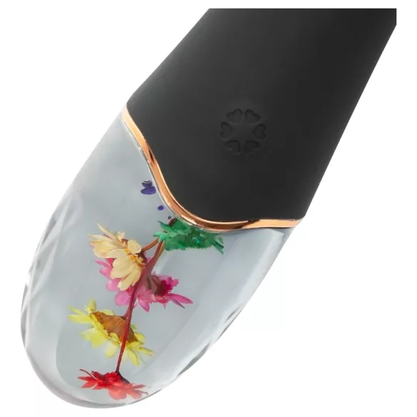 LOVISS Flower - вибратор за G-точка (черен)