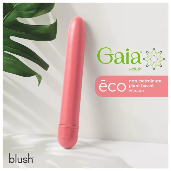 Gaia Eco L - вибратор тип пръчка - екологичен, голям, розов