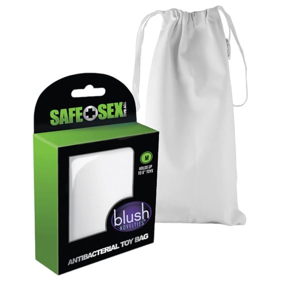 Safe Sex - антибактериална чанта за съхранение на секс играчки (сива)