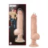 Blush Bad Boy - вибратор с пиърсинг - 33 см - телесен цвят