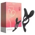 Honey Play Box Pleasure Pivot - вибриращ пенис и пръстен за тестиси с управление чрез приложение за мъже (черен)