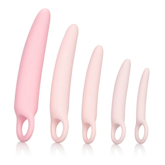 CalExotics Inspire - комплект вагинални разширители от медицински силикон (розов)