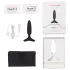 LOVENSE Hush 2 XS - мал презареждаем анален вибратор (25 мм) - черен