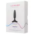 LOVENSE Hush 2 XS - мал презареждаем анален вибратор (25 мм) - черен