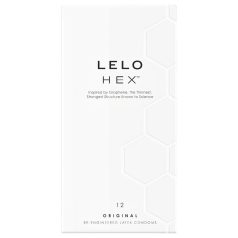   LELO Hex Original - луксозни презервативи (12 бр.)