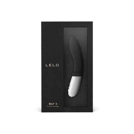 LELO Billy 2 - водоустойчив вибратор за простатата, работещ на батерии (черен)