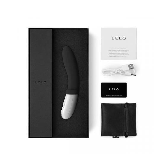 LELO Billy 2 - водоустойчив вибратор за простатата, работещ на батерии (черен)