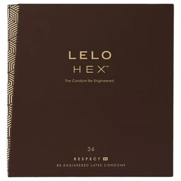 LELO Hex Respect XL - презервативи - голям размер - 36 броя
