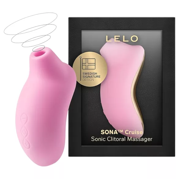 LELO Sona Cruise - Вибратор за клитор с вълни - розов