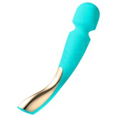   LELO Smart Wand 2 - голям - акумулаторен масажен вибратор (тюркоаз)