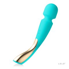   LELO Smart Wand 2 - голям - презареждащ се масажиращ вибратор (тюркоаз)