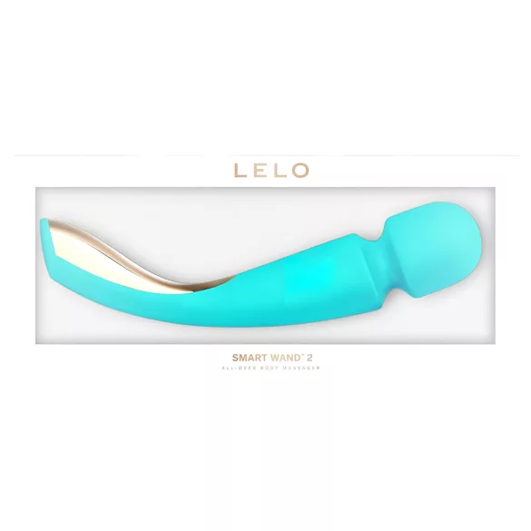 LELO Smart Wand 2 - масажен вибратор - голям - акумулаторен - тюркоаз