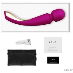   LELO Smart Wand 2 - голям - презареждащ се масажиращ вибратор (лилав)