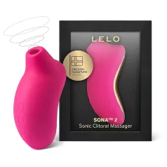   LELO Sona 2 - вибратор за клитор с вълни - череша