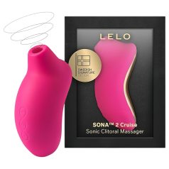   LELO Sona 2 Cruise - звуков стимулатор за клитор (череша)