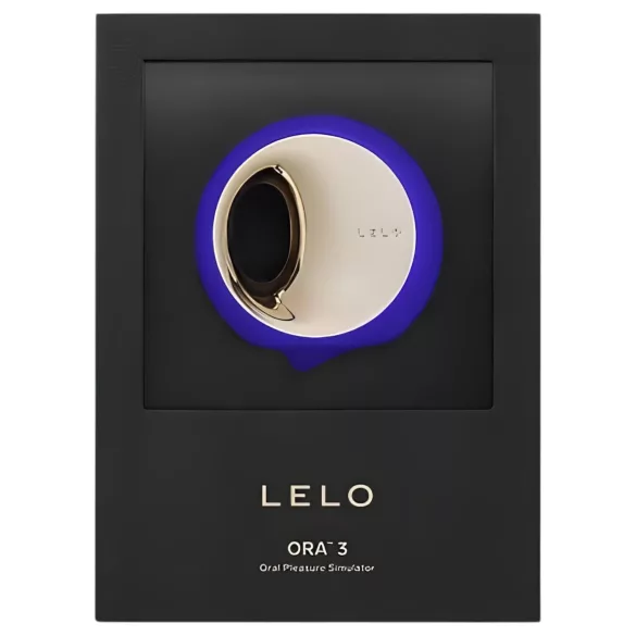 LELO Ora 3 - симулатор на орален секс и вибратор за клитор (син)