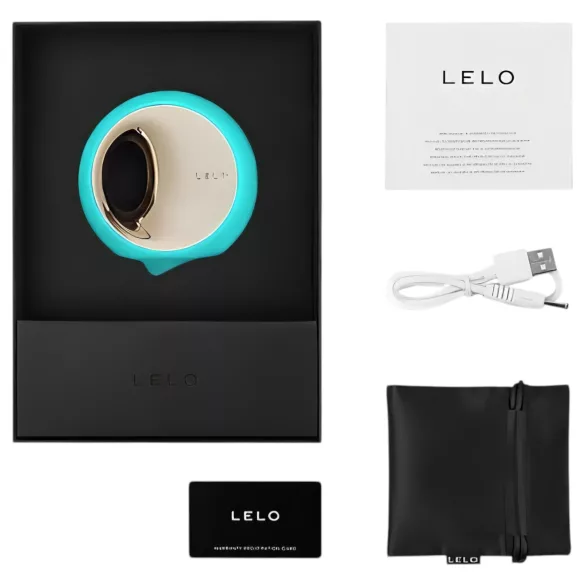 LELO Ora 3 - орален стимулатор и вибратор за клитор - тюркоаз