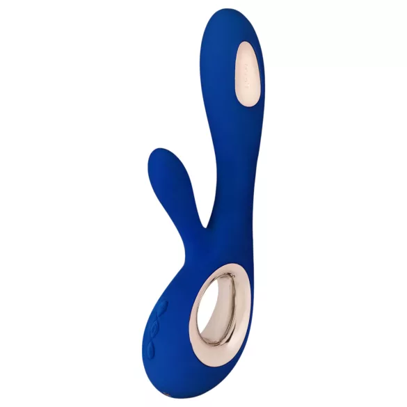 LELO Soraya Wave - вибратор за точка G и клитор с вълнообразно движение - син