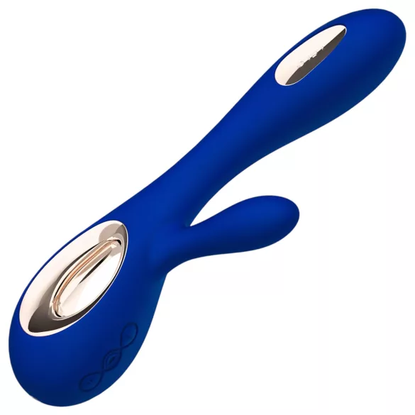 LELO Soraya Wave - вибратор за точка G и клитор с вълнообразно движение - син