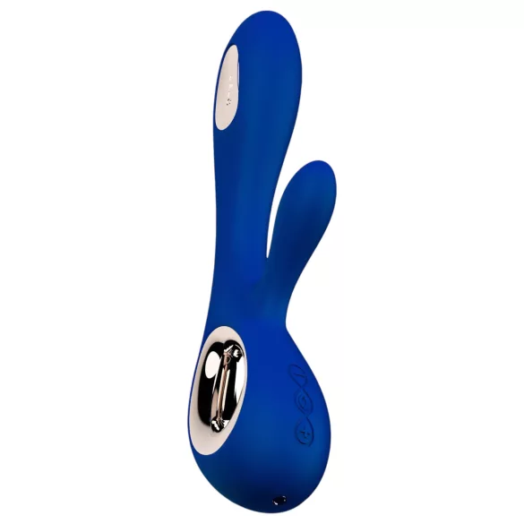 LELO Soraya Wave - вибратор за точка G и клитор с вълнообразно движение - син