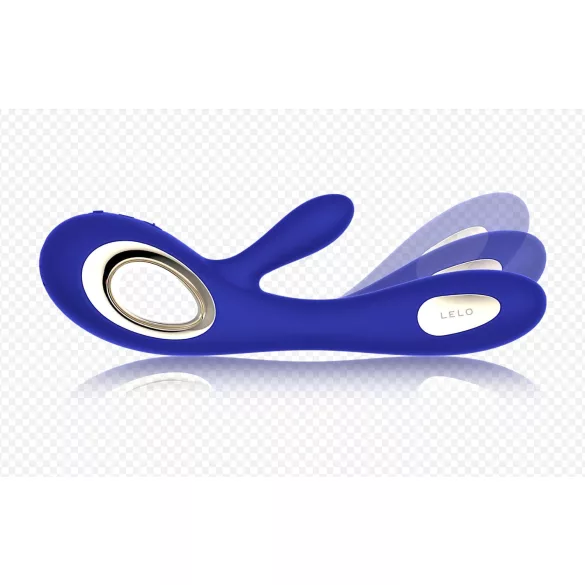 LELO Soraya Wave - вибратор за точка G и клитор с вълнообразно движение - син