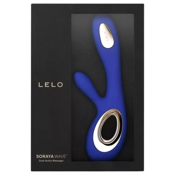 LELO Soraya Wave - вибратор за точка G и клитор с вълнообразно движение - син