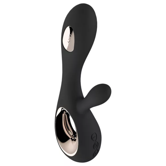 LELO Soraya Wave - вибратор с клиторна приставка и движеща се глава - черен