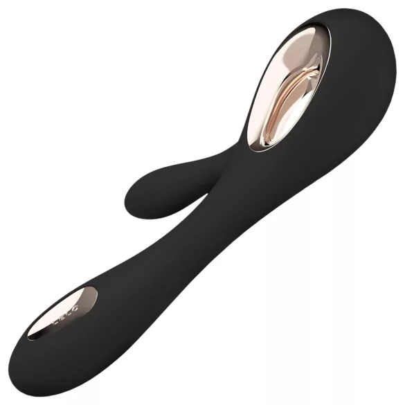 LELO Soraya Wave - вибратор с клиторна приставка и движеща се глава - черен
