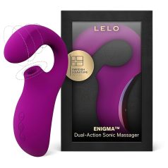   LELO Enigma - акумулаторен, водоустойчив, 2в1 G-точка вибратор (лилав)
