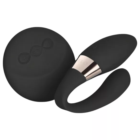 LELO Tiani Duo - вибратор за двойки - силикон - черен