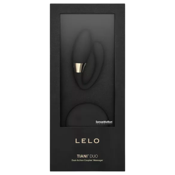 LELO Tiani Duo - вибратор за двойки - силикон - черен