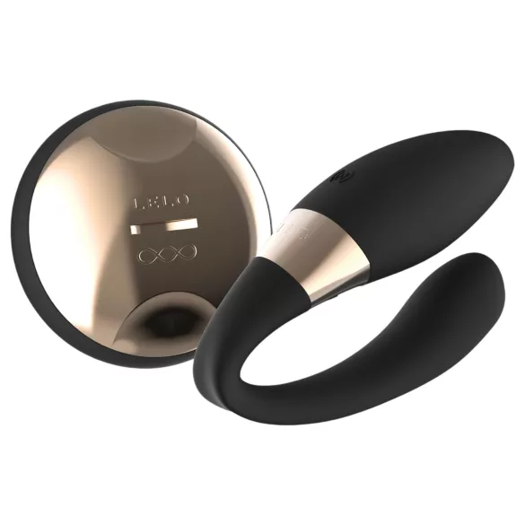 LELO Tiani Duo - вибратор за двойки - силикон - черен