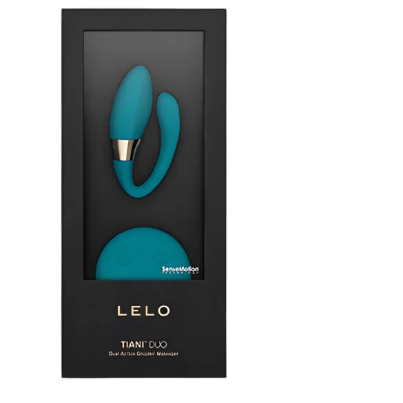LELO Tiani Duo - вибратор за двойки - силикон - син