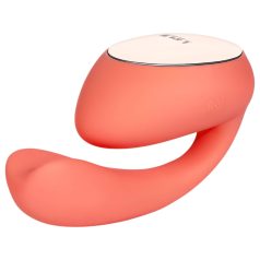  LELO Ida Wave - интелигентен акумулаторен вибратор въртящ се (корал)