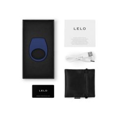   LELO Tor 3 - интелигентен вибриращ пенис пръстен с възможност за презареждане (син)