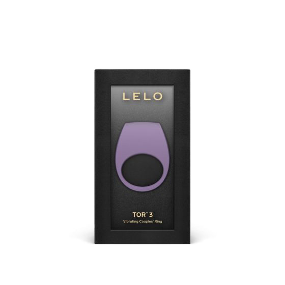 LELO Tor 3 - интелигентен вибриращ пенис пръстен с възможност за презареждане (лилав)