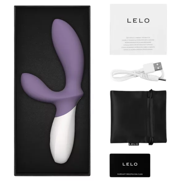 LELO Loki Wave 2 - презареждащ се водоустойчив простатен вибратор - лилав