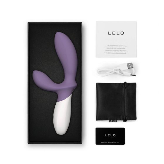 LELO Loki Wave 2 - презареждащ се, водоустойчив вибратор за простатата (виола)