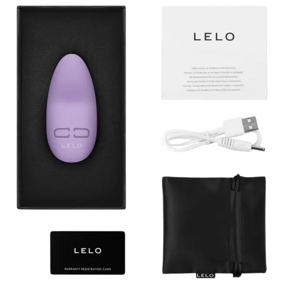 LELO Lily 3 - акумулаторен водоустойчив вибратор за клитор - лилав