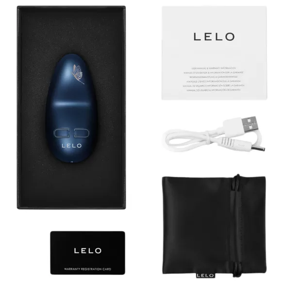 LELO Nea 3 - вибратор за клитор - акумулаторен, водоустойчив - син