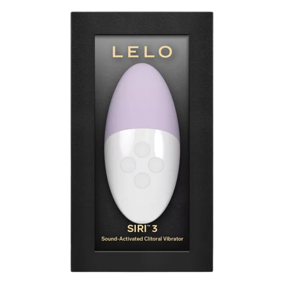 LELO Siri 3 - вибратор за клитор с гласово управление - лилав