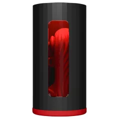   LELO F1s V3 - интерактивен мастурбатор - червен