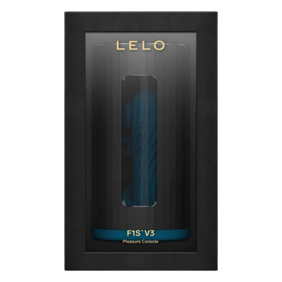 LELO F1s V3 - Интерактивен мастурбатор (черно-син)