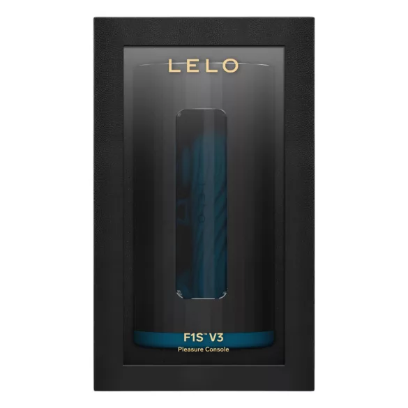 LELO F1s V3 - мъжки мастурбатор - интерактивен - черен/син