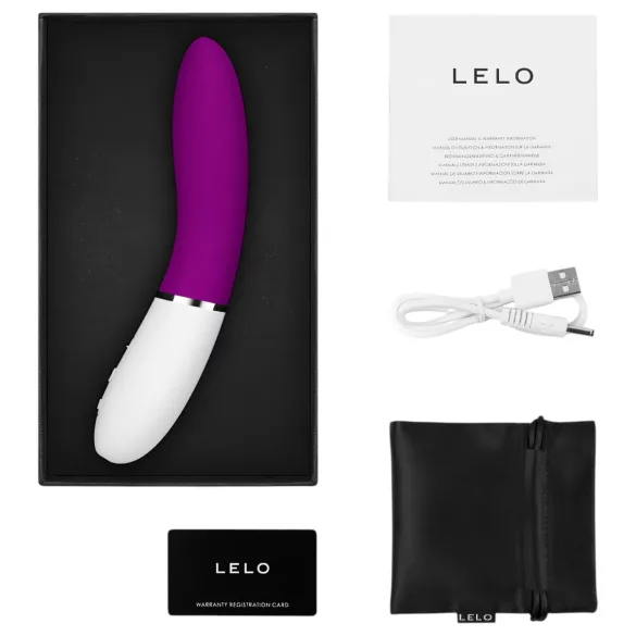 LELO Liv 3 - вибратор за G-точка - розов
