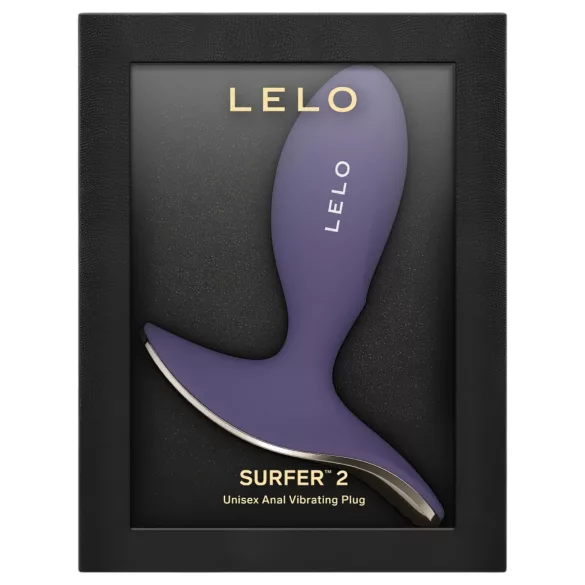 LELO Surfer - Анален вибратор с управление чрез приложение (лилав)