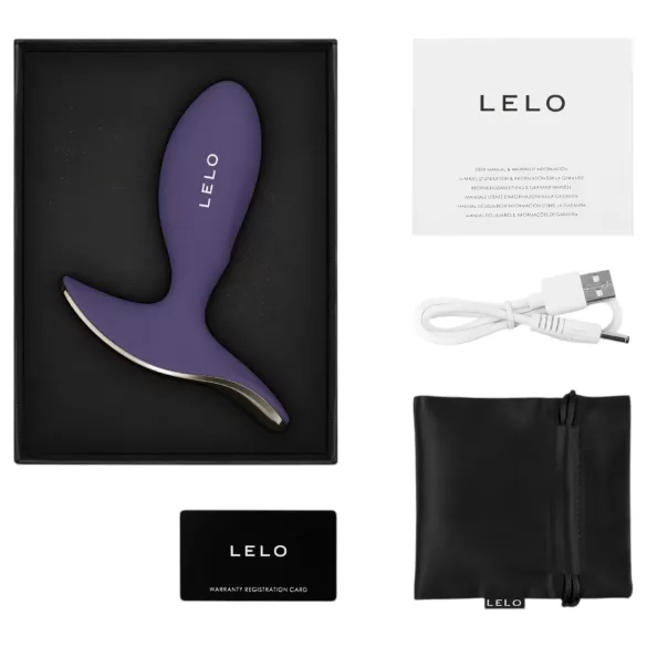 LELO Surfer - Анален вибратор с управление чрез приложение (лилав)